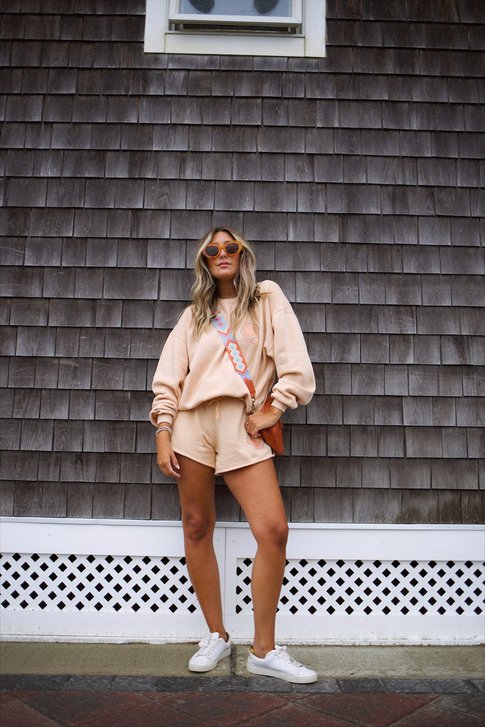 Groovy Logo Sweat Short