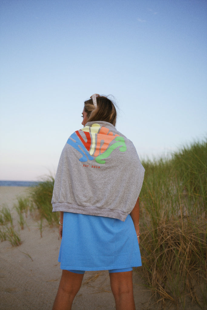 Talula Blue Oversized Tee